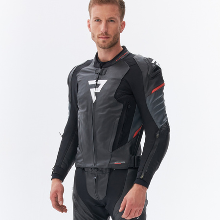 KURTKA MOTOCYKLOWA | REBELHORN VELOCE SPORT | MĘSKA SKÓRZANA + GRATISY