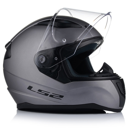 KASK MOTOCYKLOWY LS2 FF353 RAPID II TITAN MATT SYSTEM PINLOCK ECER 22.06