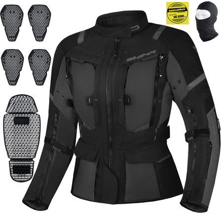 KURTKA MOTOCYKLOWA | SHIMA HERO 2.0 | DAMSKA TURYSTYCZNA MEMBRANA + GRATIS
