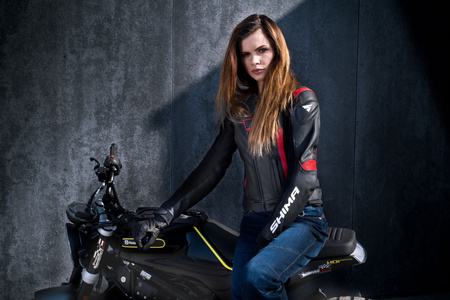 SPODNIE MOTOCYKLOWE | SHIMA SANSA | DAMSKIE JEANSY + OCHRANIACZE + GRATIS