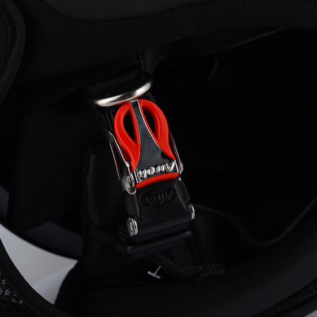 KASK MOTOCYKLOWY OTWARTY 2w1 AIROH EXECUTIVE BIAŁY ODPINANA SZCZĘKA +BLENDA