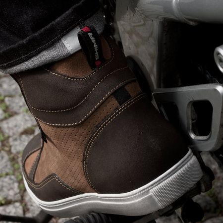 BUTY MOTOCYKLOWE | SHIMA SX-2 BROWN | KRÓTKIE MĘSKIE TRAMPKI + GRATISY