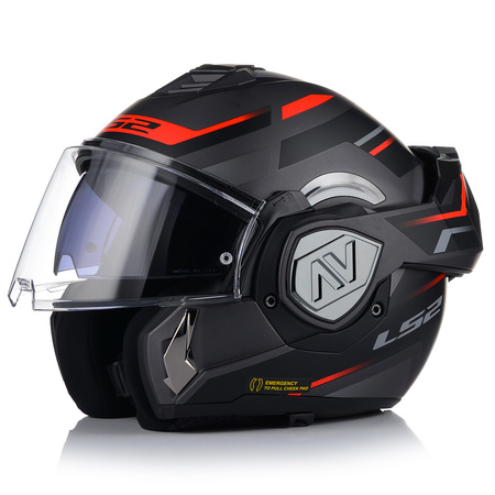 KASK MOTOCYKLOWY | LS2 FF906 ADVANT KUKA | SZCZĘKOWY + PINLOCK + PLECAK