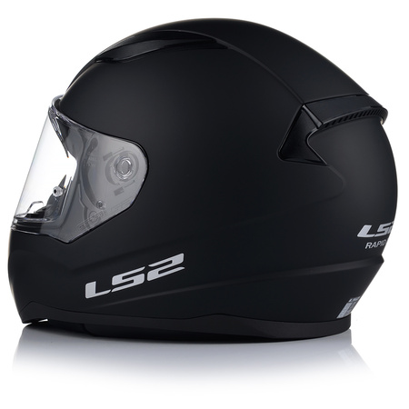 KASK MOTOCYKLOWY LS2 FF353 RAPID II CZARNY MATT + INTERKOM VITO BLUETOOTH