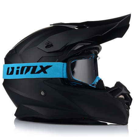 KASK MOTOCYKLOWY | VITO TIVOLI + GOGLE IMX | OFF-ROAD ENDURO CROSS QUAD