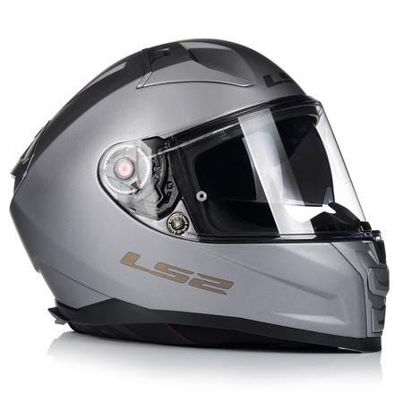 KASK MOTOCYKLOWY LS2 FF811 VECTOR II WŁÓKNO SZKLANE + PINLOCK + BLENDA