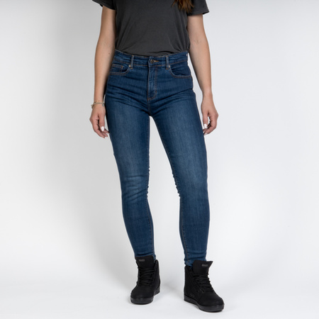 SPODNIE MOTOCYKLOWE | OZONE STRIKER SLIM FIT | DAMSKIE JEANSY BLUE + GRATIS