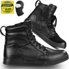 BUTY MOTOCYKLOWE | SHIMA BLAKE BLACK | KRÓTKIE MĘSKIE TRAMPKI + GRATISY