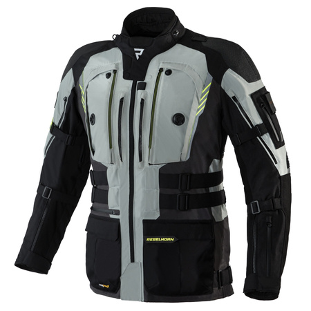 KURTKA MOTOCYKLOWA | REBELHORN PATROL | MĘSKA WODOODPORNA DŁUGA + GRATISY