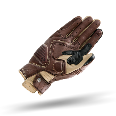 RĘKAWICE MOTOCYKLOWE | SHIMA AVIATOR LIGHT BROWN | MĘSKIE SKÓRZANE + GRATIS