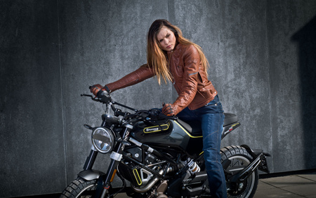 SPODNIE MOTOCYKLOWE | SHIMA SANSA | DAMSKIE JEANSY + OCHRANIACZE + GRATIS