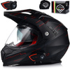 KASK MOTOCYKLOWY VITO MOLINO MAT ENDURO CROSS QUAD ATV + INTERKOM + BLENDA