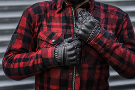 RĘKAWICE MOTOCYKLOWE | SHIMA AVIATOR BLACK | MĘSKIE SKÓRZANE + GRATIS