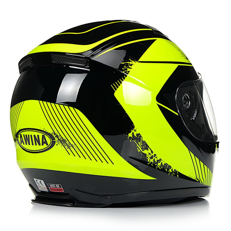 INTEGRALNY KASK MOTOCYKLOWY ZAMKNIĘTY NA MOTOR SKUTER AWINA POŁYSK 