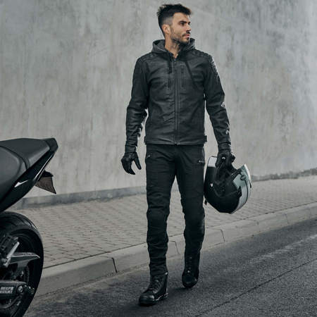 SPODNIE MOTOCYKLOWE | REBELHORN URBAN III CLASSIC | JEANSY MĘSKIE + GRATISY