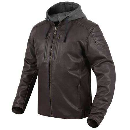 KURTKA MOTOCYKLOWA | REBELHORN IMPALA | MĘSKA SKÓRZANA CODZIENNA + GRATIS