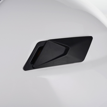 KASK MOTOCYKLOWY OTWARTY | VITO UNO | BIAŁY POŁYSK SKUTER CHOPPER ECE 22.06