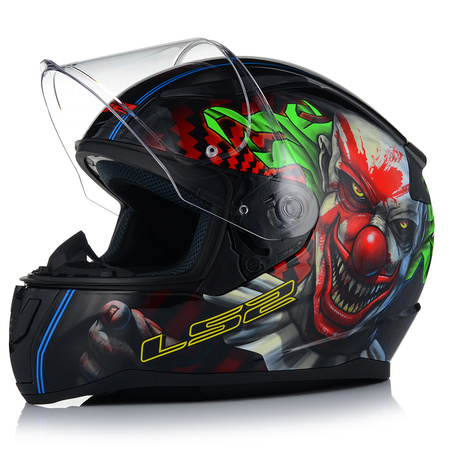 KASK MOTOCYKLOWY LS2 FF353 RAPID II HAPPY DREAMS SYSTEM PINLOCK ECER 22.06