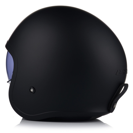 KASK MOTOCYKLOWY LS2 OF599 SPITFIRE SOLID OTWARTY NA SKUTER CHOPPER +BLENDA