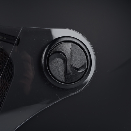 KASK MOTOCYKLOWY OTWARTY | VITO BRAVO | CZARNY MAT SKUTER CHOPPER ECE 22.06