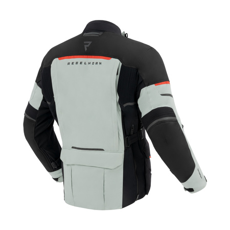 KURTKA MOTOCYKLOWA | REBELHORN RANGE | MĘSKA MEMBRANA OCIEPLINA + GRATISY