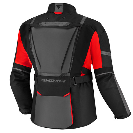 KURTKA MOTOCYKLOWA | SHIMA HERO 2.0 RED | MĘSKA TURYSTYCZNA DŁUGA + GRATIS