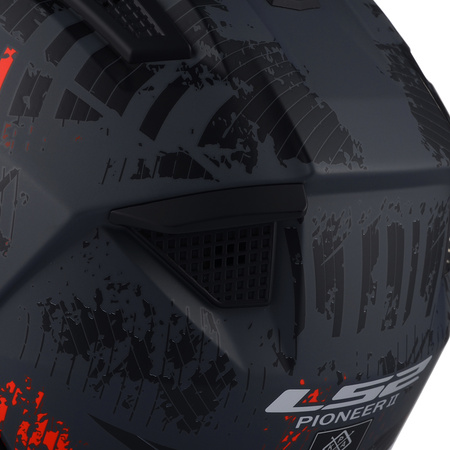 KASK MOTOCYKLOWY LS2 MX702 PIONEER ENDURO CROSS QUAD ATV + SZYBA + BLENDA