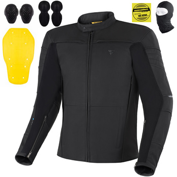 KURTKA MOTOCYKLOWA | SHIMA SHADOW TFL | MĘSKA SKÓRZANA KLASYCZNA + GRATIS