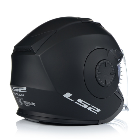 OTWARTY KASK MOTOCYKLOWY LS2 OF570 MAT 3w1 + DASZEK + SZYBA + BLENDA