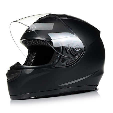 INTEGRALNY KASK MOTOCYKLOWY ZAMKNIĘTY NA MOTOR SKUTER AWINA MATOWY