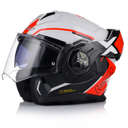 KASK MOTOCYKLOWY | LS2 FF901 ADVANT X 180 | SZCZĘKOWY + PINLOCK + PLECAK