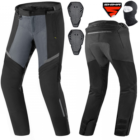 SPODNIE MOTOCYKLOWE | SHIMA RUSH 2.0 FLUO | MĘSKIE WODOODPORNE + GRATISY