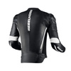 KURTKA MOTOCYKLOWA | REBELHORN VANDAL BLACK/WHT| MĘSKA SKÓRZANA + GRATISY