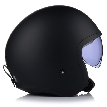 KASK MOTOCYKLOWY LS2 OF599 SPITFIRE MATT BLACK + INTERKOM 1ST BLUETOOTH