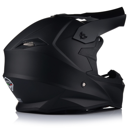 KASK MOTOCYKLOWY | VITO TIVOLI | OFF-ROAD ENDURO CROSS QUAD ATV CZARNY MATT