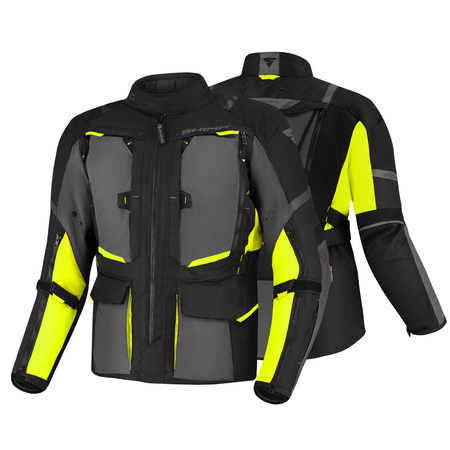 KURTKA MOTOCYKLOWA | SHIMA HERO 2.0 FLUO | MĘSKA TURYSTYCZNA DŁUGA + GRATIS