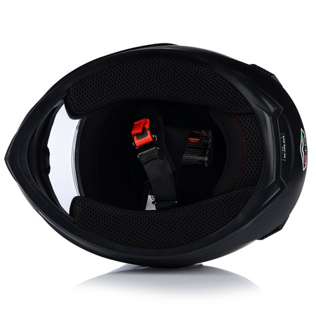 KASK MOTOCYKLOWY | VITO DUOMO MATT BLACK | INTEGRALNY CZARNY MATT