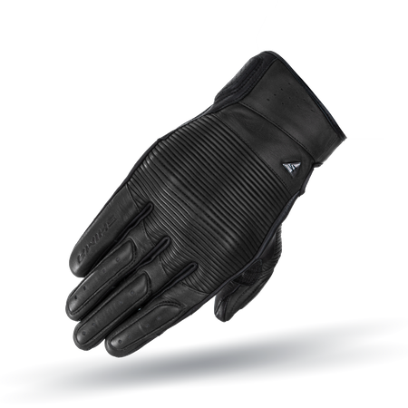 RĘKAWICE MOTOCYKLOWE | SHIMA BLAKE BLACK | MĘSKIE SKÓRZANE KRÓTKIE + GRATIS