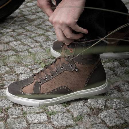BUTY MOTOCYKLOWE | SHIMA SX-2 BROWN | KRÓTKIE MĘSKIE TRAMPKI + GRATISY