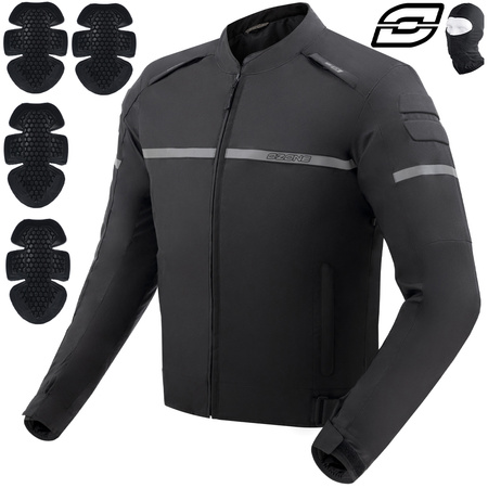 KURTKA MOTOCYKLOWA | OZONE RIDER | TEKSTYLNA MĘSKA WODOODPORNA + GRATISY