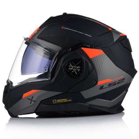 KASK MOTOCYKLOWY | LS2 FF901 ADVANT X 180 | SZCZĘKOWY + PINLOCK + PLECAK