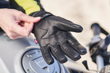 RĘKAWICE MOTOCYKLOWE | SHIMA OSLO WP DAMSKIE | KRÓTKIE WODOODPORNE + GRATIS