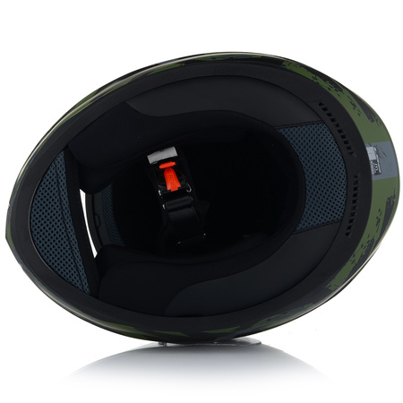 KASK MOTOCYKLOWY LS2 FF353 RAPID II THUNDER BIRDS SYSTEM PINLOCK ECER 22.06