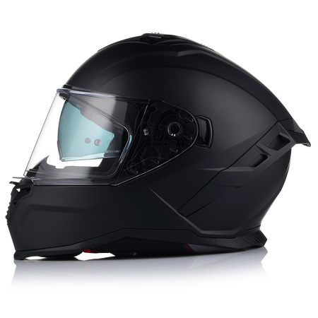 KASK MOTOCYKLOWY | VITO PRESTO CZARNY MAT | INTEGRALNY + INTERKOM + BLENDA