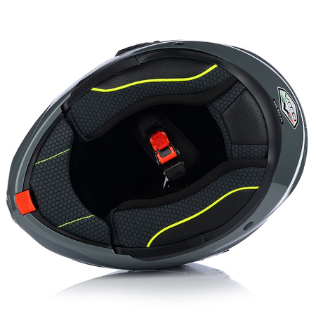 KASK MOTOCYKLOWY | VITO FURIO NARDO GREY | SZCZĘKOWY SYSTEM PINLOCK +BLENDA 