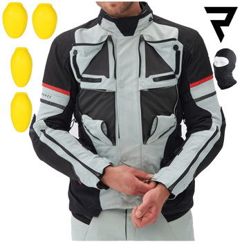 KURTKA MOTOCYKLOWA | REBELHORN RANGE | MĘSKA MEMBRANA OCIEPLINA + GRATISY