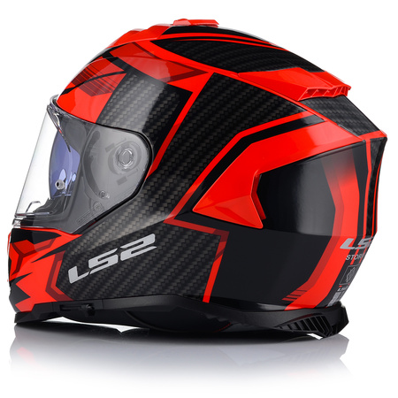 KASK MOTOCYKLOWY LS2 FF800 STORM II TRACKER + PINLOCK + BLENDA ECER 22.06