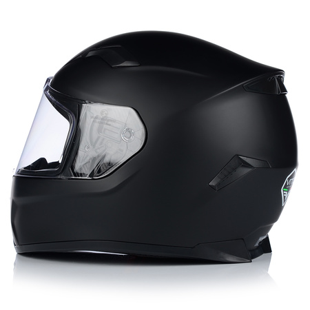 KASK MOTOCYKLOWY | VITO DUOMO MATT BLACK | INTEGRALNY CZARNY MATT