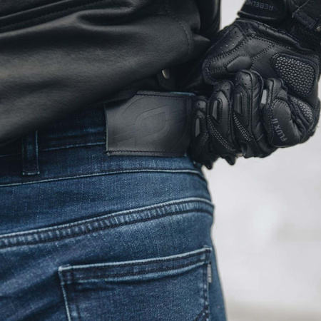 SPODNIE MOTOCYKLOWE | OZONE HORNET BLUE | MĘSKIE JEANSY ARAMIDOWE + GRATIS