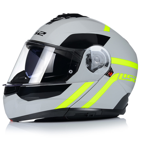 KASK MOTOCYKLOWY | LS2 FF908 STROBE II | SZCZĘKOWY SYSTEM PINLOCK + BLENDA